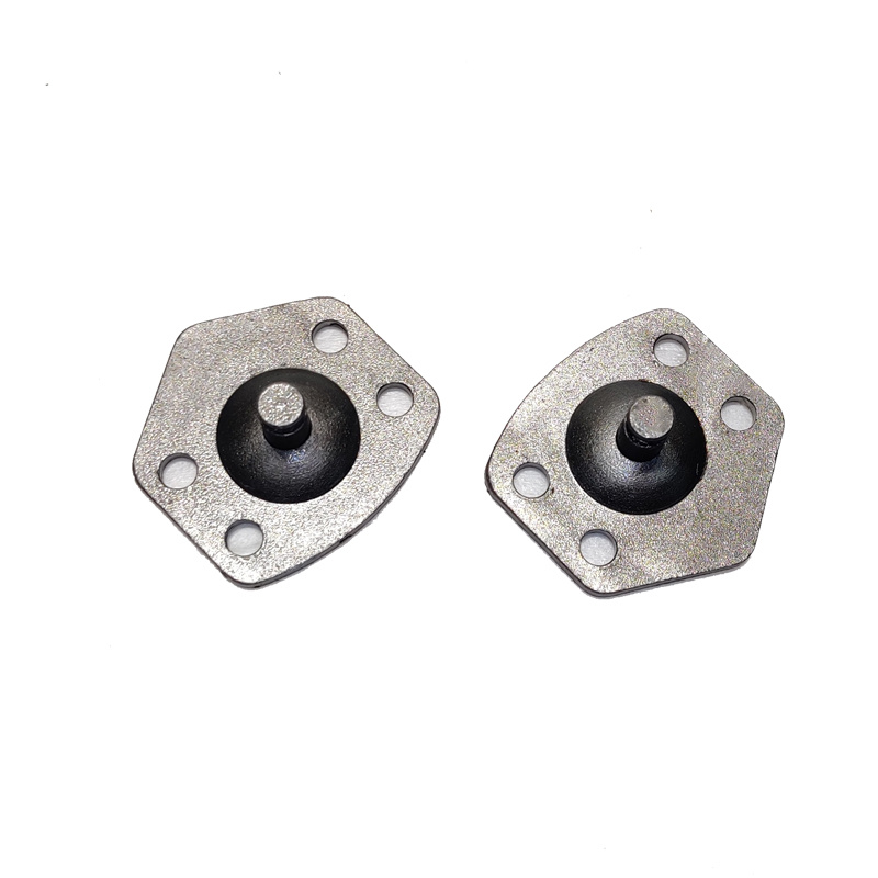 Customized forgings high speed rail brake pad parts and backing plates