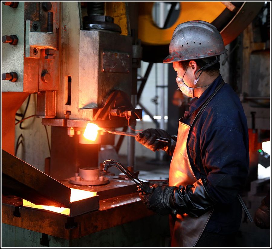 red punch-forging-Forging Process,Introduction to the red punch（forging） process
